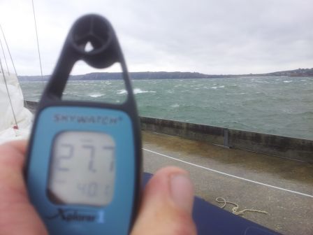 Coup de vent à Camaret